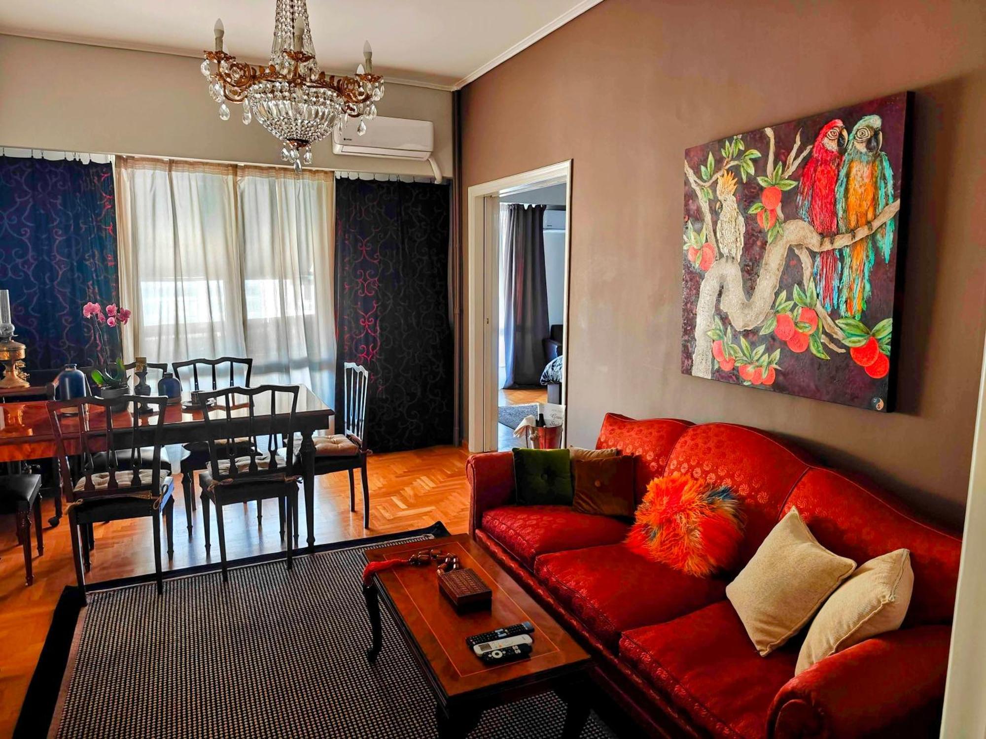 Apartment Grande Gregory 5' Metro Station Athens